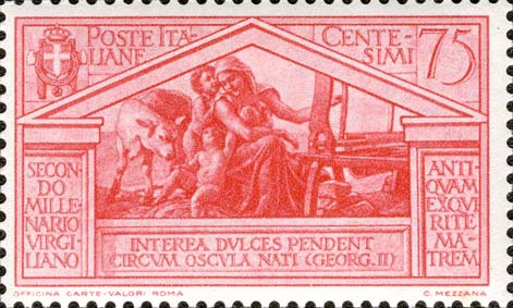 Francobollo La Famiglia -  1930