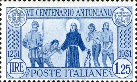 Francobollo Liberazione degli Schiavi -  1931
