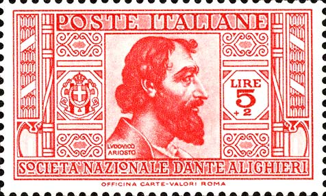 Francobollo Ritratto di Ludovico Ariosto -  1932