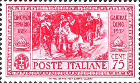 Francobollo Morte di Anita Garibaldi -  1932
