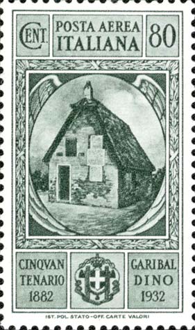 Francobollo Capanno del Pontaccio -  1932