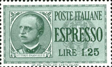 Francobollo Effigie di Vittorio Emanuele III Entro un Ovale -  1932