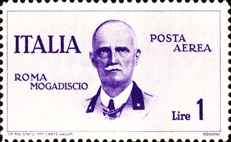 Francobollo Ritratto di Vittorio Emanuele III -  1934