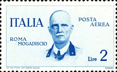 Francobollo Ritratto di Vittorio Emanuele III -  1934