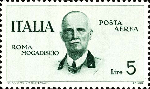 Francobollo Ritratto di Vittorio Emanuele III -  1934