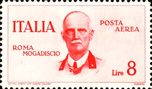 Francobollo Ritratto di Vittorio Emanuele III -  1934