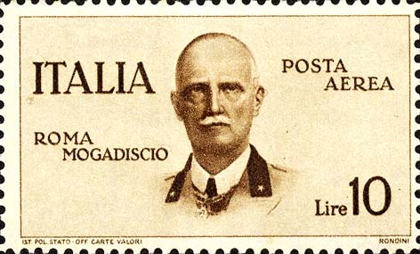 Francobollo Ritratto di Vittorio Emanuele III -  1934