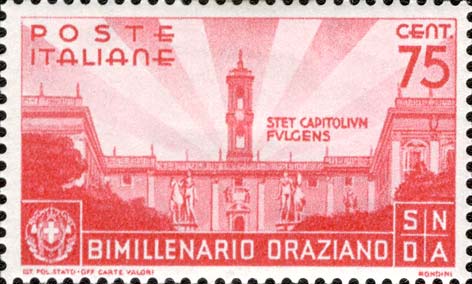 Francobollo Campidoglio -  1936