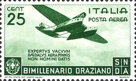 Francobollo Idrovolante -  1936