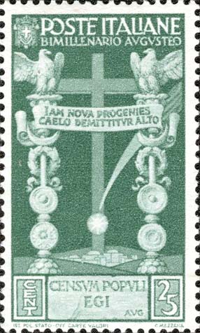 Francobollo Censimento della Popolazione -  1937