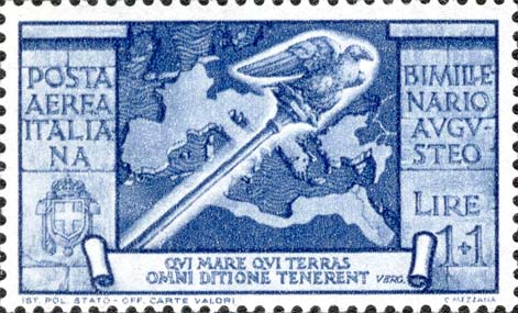 Francobollo Estensione dell'Impero Romano -  1937