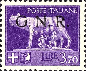 Francobollo Lupa di Roma -  1943