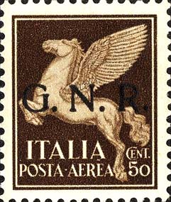 Francobollo Pegaso -  1943
