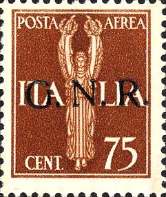 Francobollo Vittoria -  1943