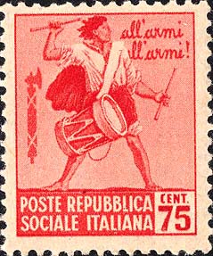 Francobollo Tamburino -  1944