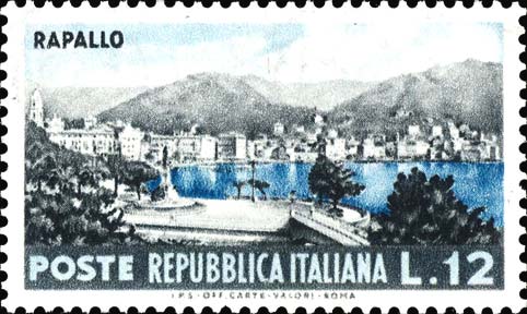 Francobollo Rapallo -  1953