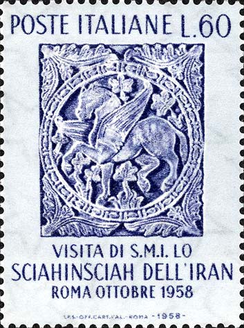 Francobollo Formella del Duomo di Sorrento -  1958