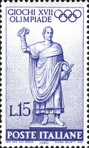 Francobollo Senatore Romano -  1960