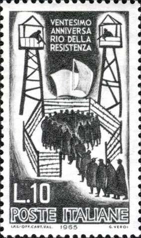 Francobollo Campo di Concentramento -  1965