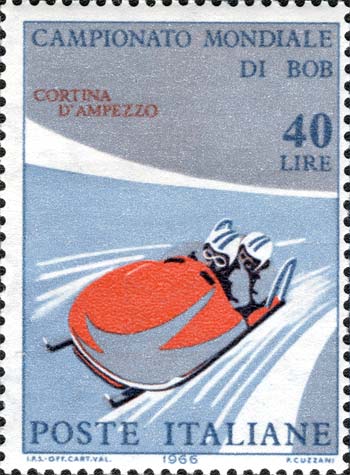 Francobollo Bob a Due -  1966