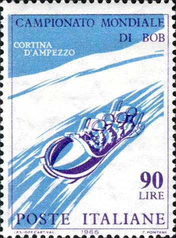 Francobollo Bob a Quattro -  1966