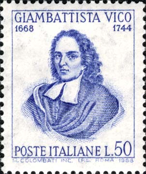 Francobollo Ritratto di Giambattista Vico -  1968