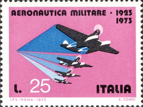 Francobollo Idrovolanti SIAI S55 -  1973