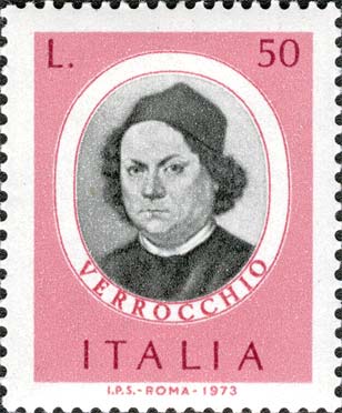 Francobollo Verrocchio -  1973