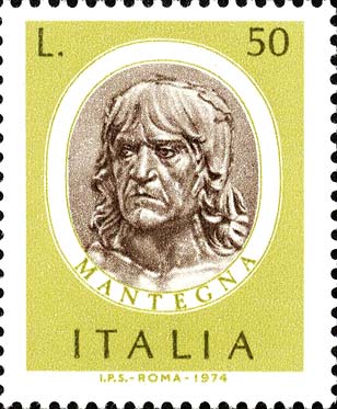 Francobollo Mantegna -  1974