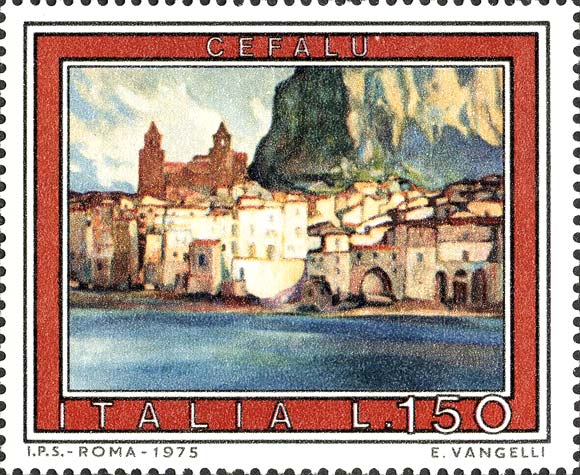 Francobollo Cefalù -  1975