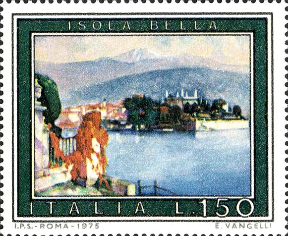 Francobollo Isola Bella -  1975