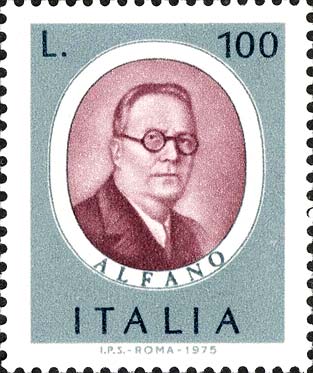 Francobollo Franco Alfano -  1975