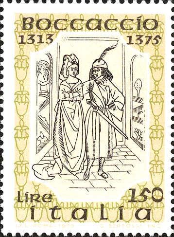 Francobollo Fiammetta -  1975