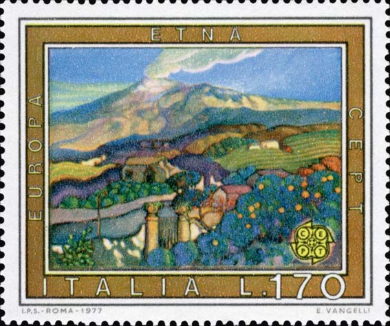 Francobollo Taormina -  1977