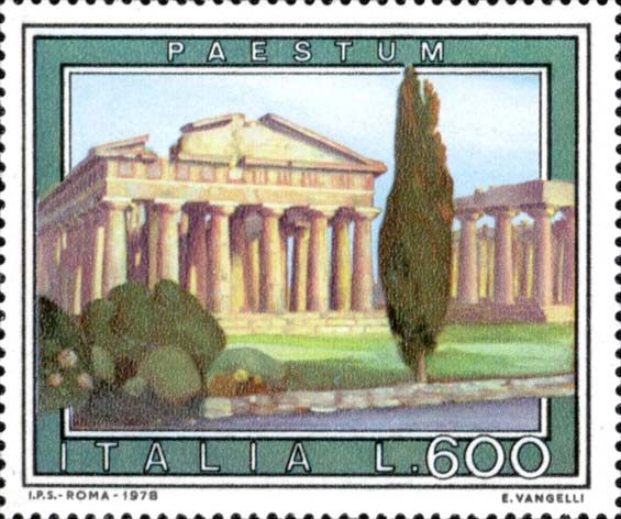 Francobollo Paestum -  1978