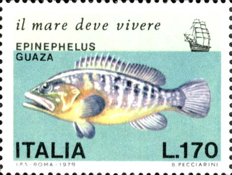 Francobollo Cernia -  1978
