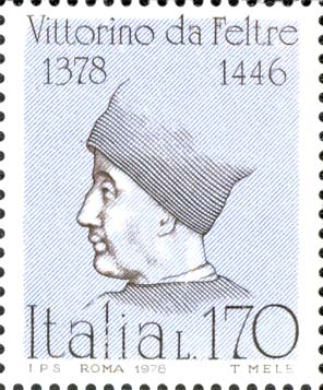 Francobollo Vittorino da Feltre -  1978