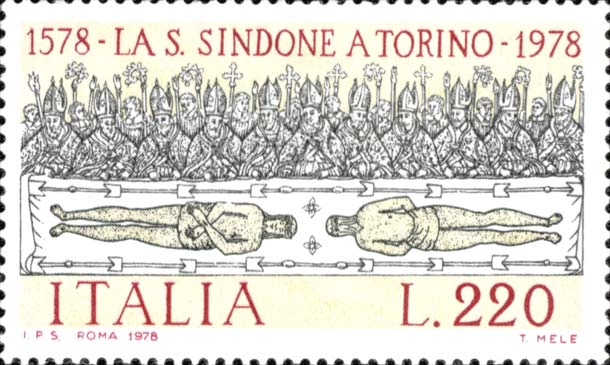 Francobollo Sindone -  1978