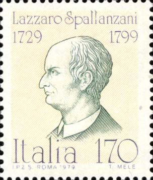 Francobollo Lazzaro Spallanzani -  1979