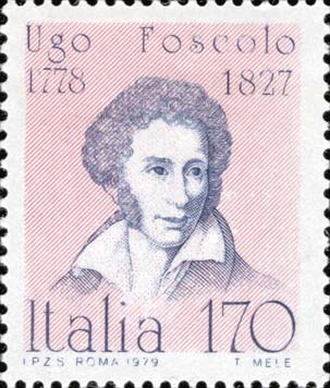 Francobollo Ugo Foscolo -  1979
