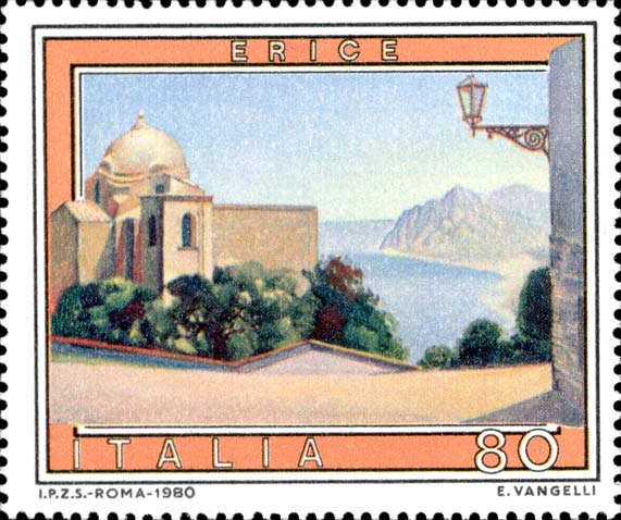 Francobollo Erice -  1980