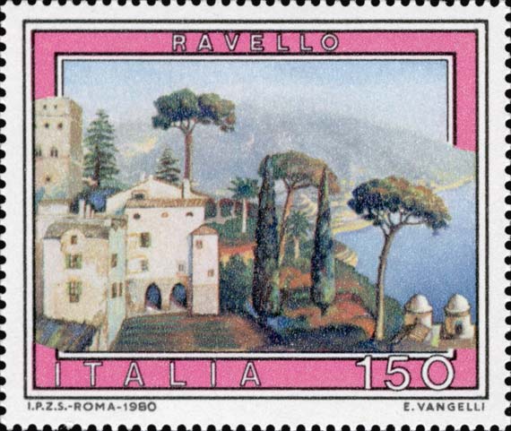 Francobollo Ravello -  1980
