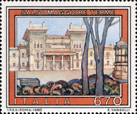 Francobollo Salsomaggiore Terme -  1980