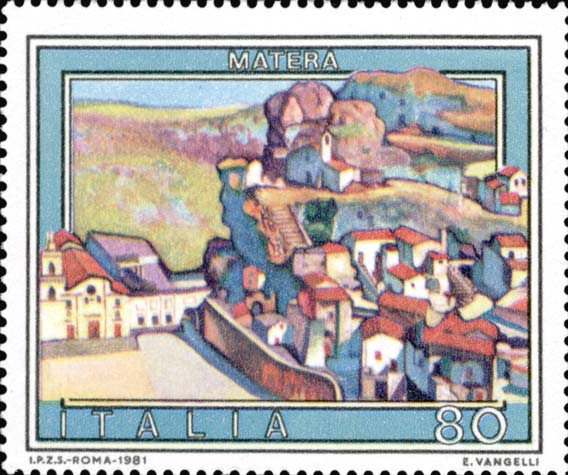 Francobollo Matera -  1981