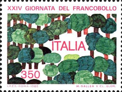 Francobollo Foresta -  1982