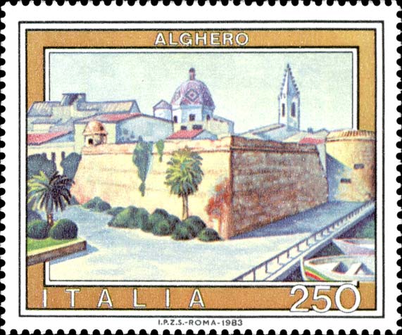 Francobollo Alghero -  1983