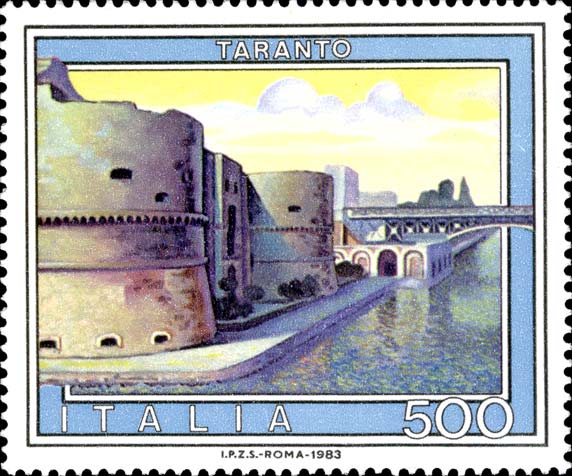 Francobollo Taranto -  1983