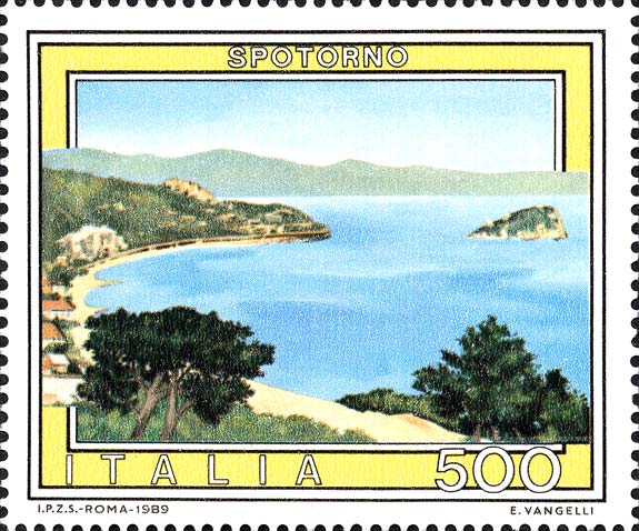 Francobollo Spotorno -  1989