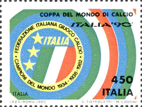 Francobollo Italia -  1990