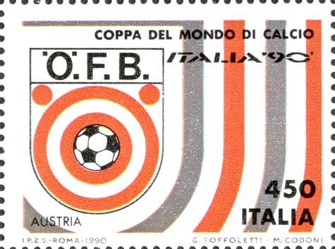 Francobollo Austria -  1990